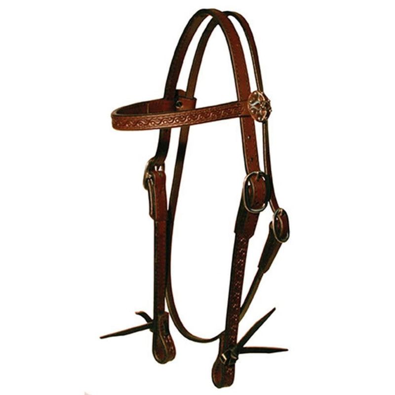 CIRCLE Y DAISETTA BROWBAND HEADSTALL