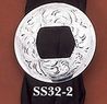 SCARF SLIDE ROUND ENGRAVED