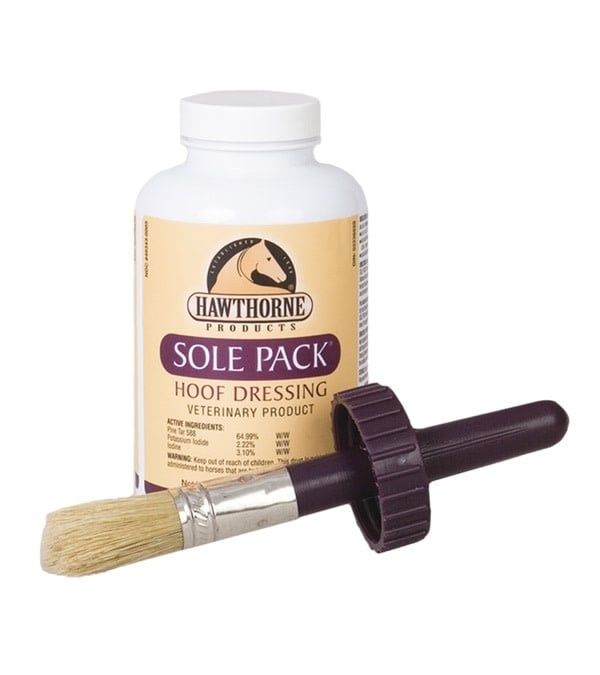 SOLE PACK MEDICATED LIQUID HOOF DRESSING 16 OZ.