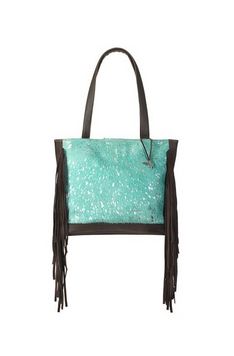 ANGEL RANCH CONCEAL/CARRY TOTE BAG  TURQUOISE
