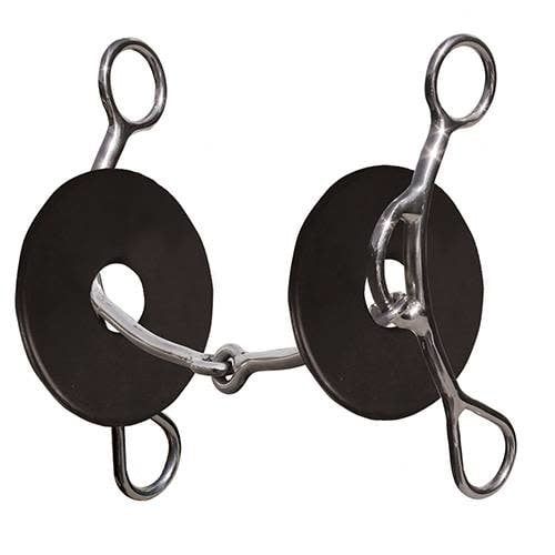 BRITTANY POZZI GAG SERIES 5&quot; SHANK SMOOTH SNAFFLE GAG