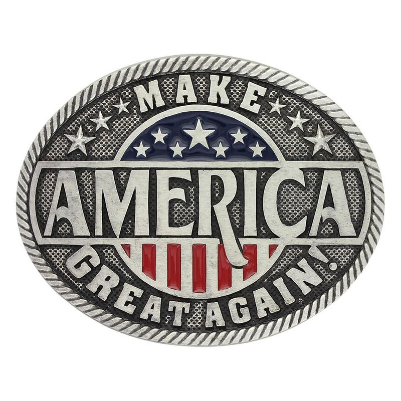 ATTITUDE BUCKLES &quot;MAKE AMERICA GREAT AGAIN&quot; BUCKLE
