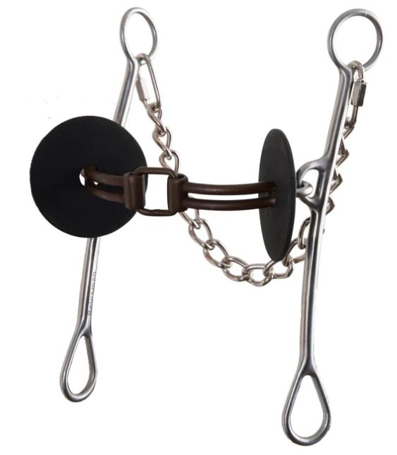 REINSMAN JOSEY MITCHELL DOUBLE BAR LIFTER GAG BIT