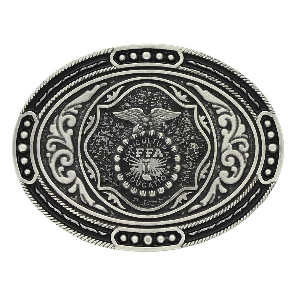 ATTITUDE BUCKLES CLASSIC FFA ANTIQUED BUCKLE