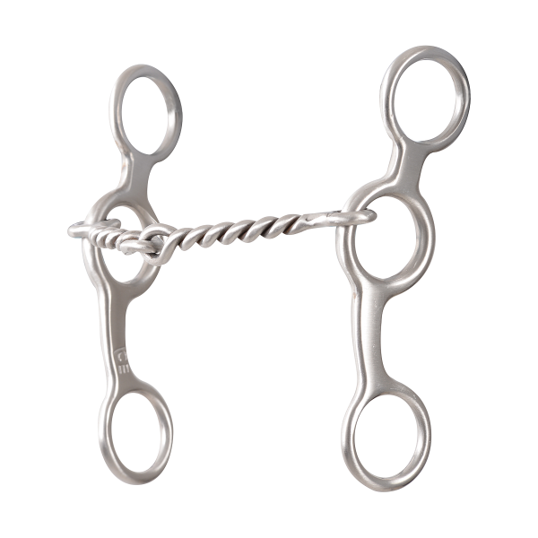 BIT LOGIC 5&quot; RING GAG SHORT SHANK BIT