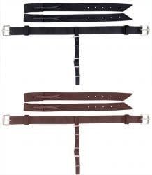 SHOWMAN PONY 1.5&quot; NYLON CINCH W/CONNECTOR STRAP