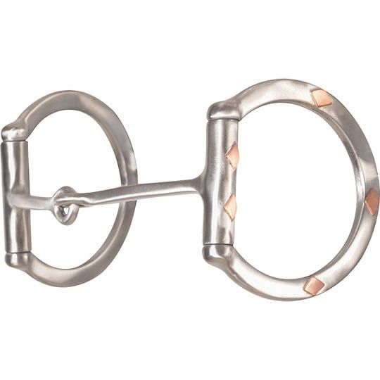SHERRY CERVI DIAMOND D RING SQUARE SNAFFLE BIT