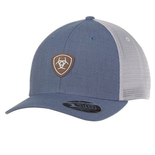 ARIAT SHIELD LOGO DENIM BLUE CAP