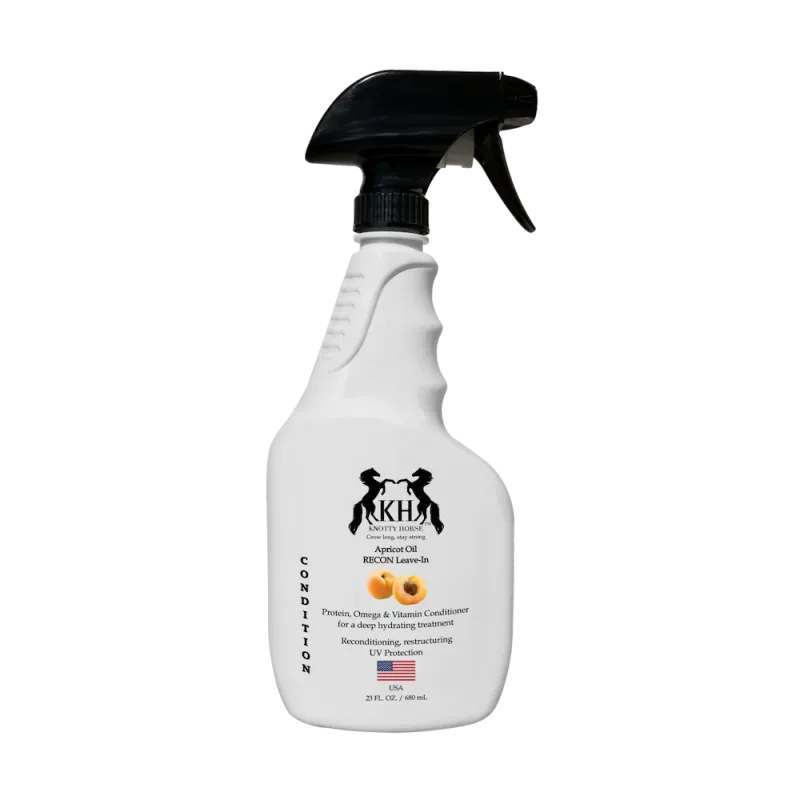 KNOTTY HORSE APRICOT OIL RECONSTRUCTING LEAVE-IN CONDITIONER 23 FL. OZ.
