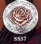 SS37 SCARF SLIDE ROSE SILVER/COPPER