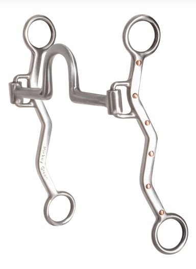RICKEY GREEN SHANK HIGH PORT ROPING BIT