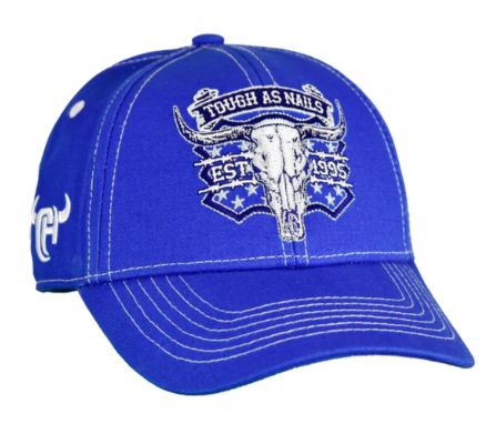 COWBOY HARDWARE YOUTH &quot;TOUGH AS NAILS&quot; BLUE CAP