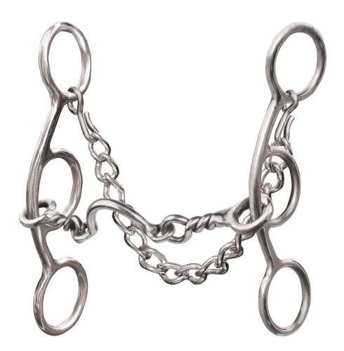 PROFESSIONAL CHOICE FUTURITY BIT 5.5 - TWISTED LOW PORT