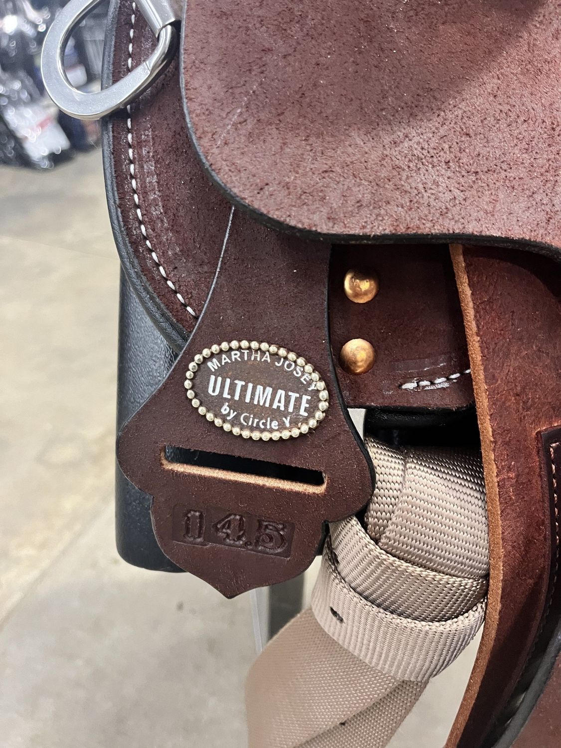 14.5&quot; Circle Y Josey Mitchell Featherweight WIDE