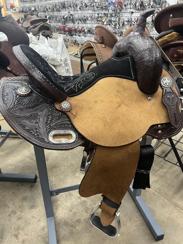 14" Circle Y Dakota Barrel Saddle