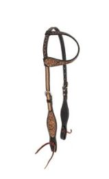 CIRCLE Y ONE EAR BLOOMING WILD HEADSTALL