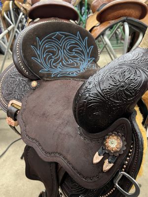 15" Josey  Ultimate Cash Barrel Saddle