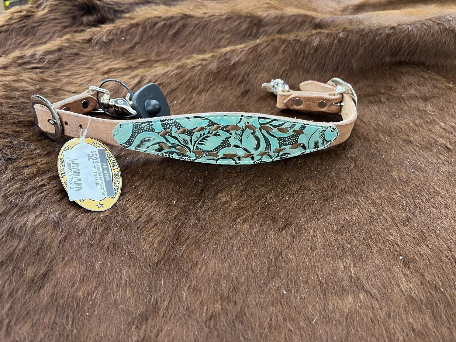 WITHER STRAP WITH BUCK STITCH