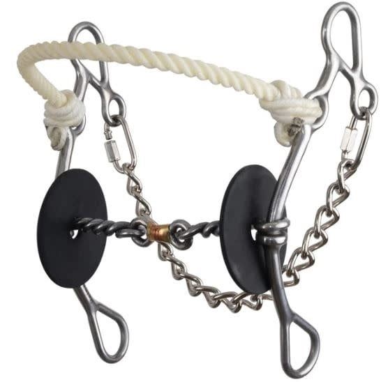 MARTHA JOSEY GO AROUND ROPE NOSE COMBO BIT