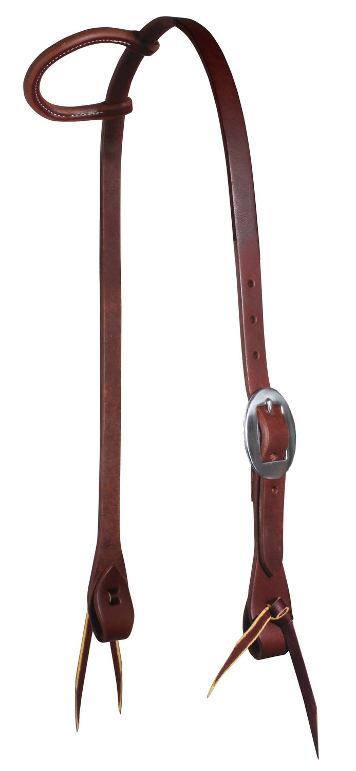 PROFESSIONAL'S CHOICE SINGLE EAR HEADSTALL STAINLESS STEEL BUCKLE