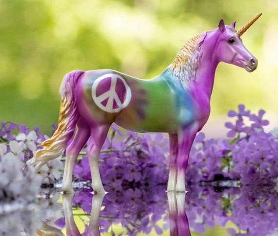 BREYER KEEP THE PEACE UNICORN