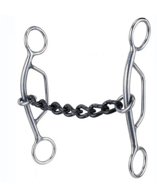 REINSMAN ROSIE CHAIN GAG BIT PONY