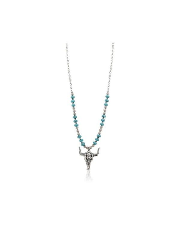 ATTITUDE JEWELRY DESERT STEER NECKLACE