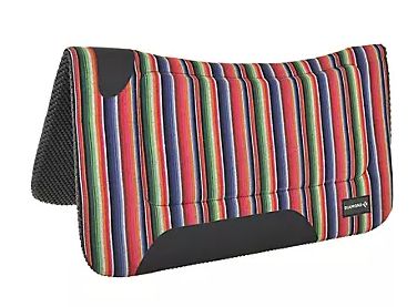 DIAMOND R SQUARE CONTOUR TACKY TOO SERAPE SADDLE PAD