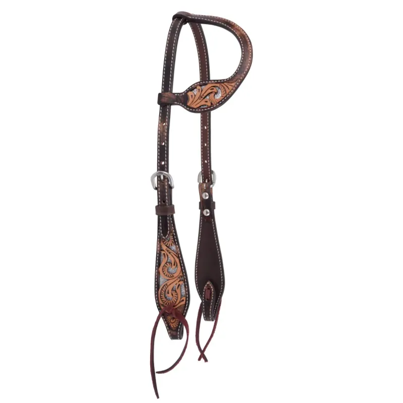 CIRCLE Y GLITTERS IN MOTION ONE EAR HEADSTALL