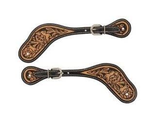 CIRCLE Y LADIES  BLOOMING WILD SPUR STRAP