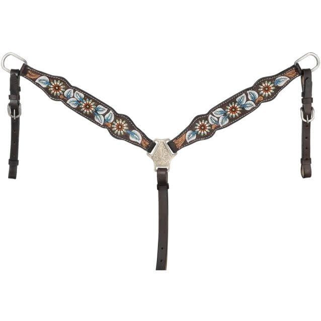ROYAL KING VINTAGE PONY FLORAL BREASTCOLLAR