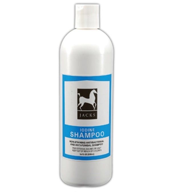 JACKS IODINE SHAMPOO 16 OZ.