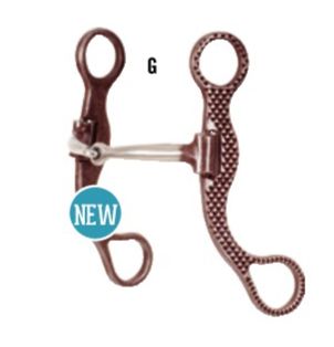 BITLOGIC 6&quot; SHORT SHANK SNAFFLE RASP DESIGN