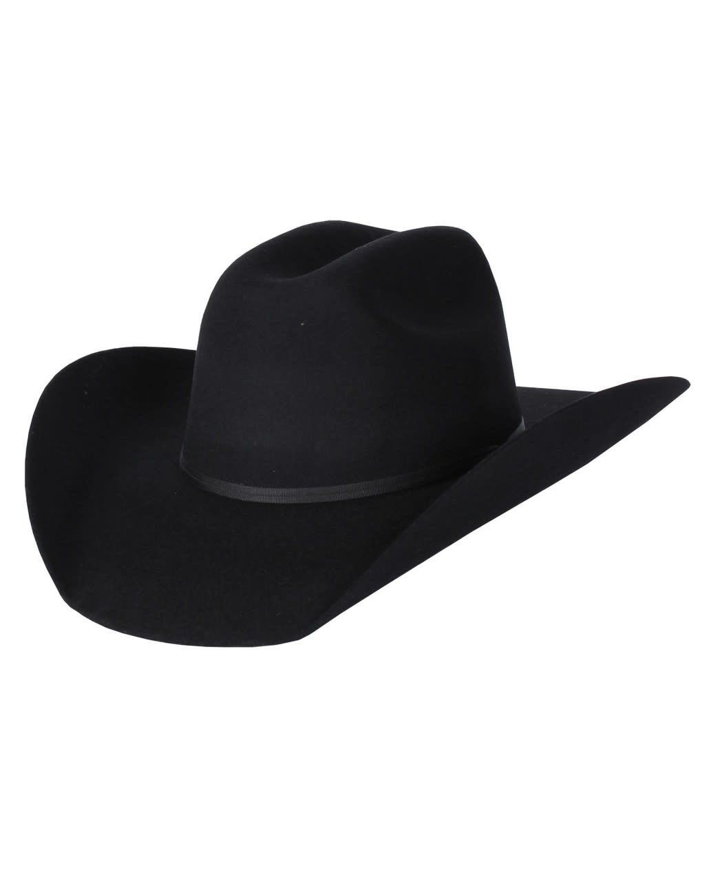 RESISTOL RODEO JR. FELT BLACK COWBOY HAT
