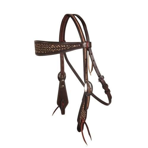 PROFESSIONAL CHOICE BROWBAND CHOCOLATE CONFECTION HEADSTALL