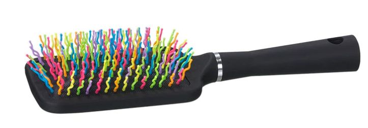 TOUGH 1 RAINBOW BRISTLE MANE AND TAIL BRUSH