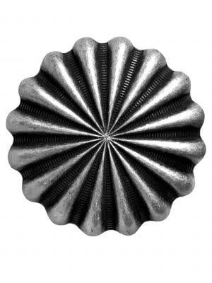 SILVER STARBURST ROUND CONCHO