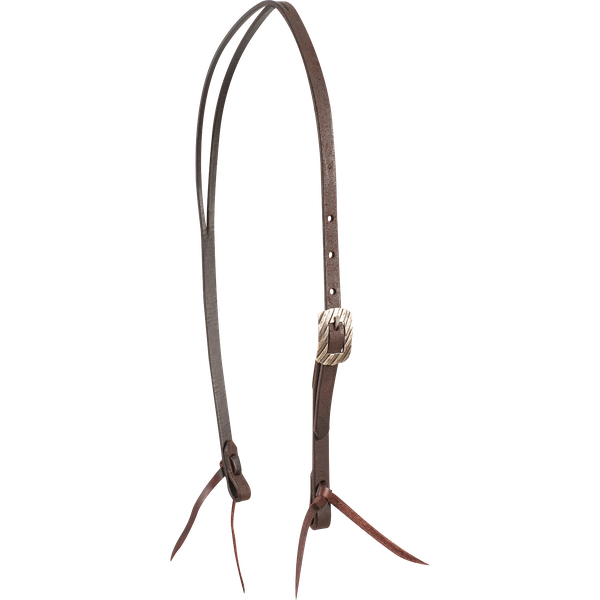 MARTIN SADDLERY SPLIT EAR HEADSTALL WITH BANDERA BUCKLE LATIGO TIES