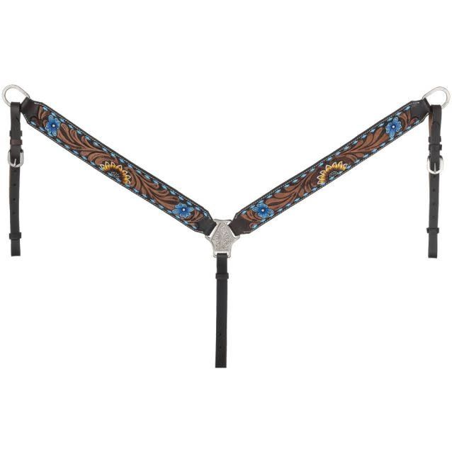 ROYAL KING SUNFLOWER &amp; BUCKSTITCH PONY BREASTCOLLAR