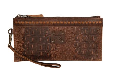 STS CATALINA CROC CLUTCH