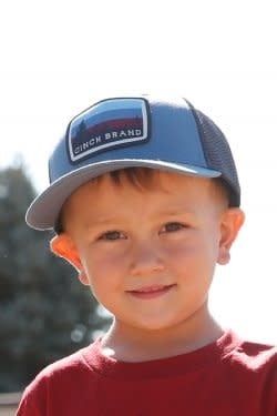 YOUTH CINCH BRAND CAP - BLUE
