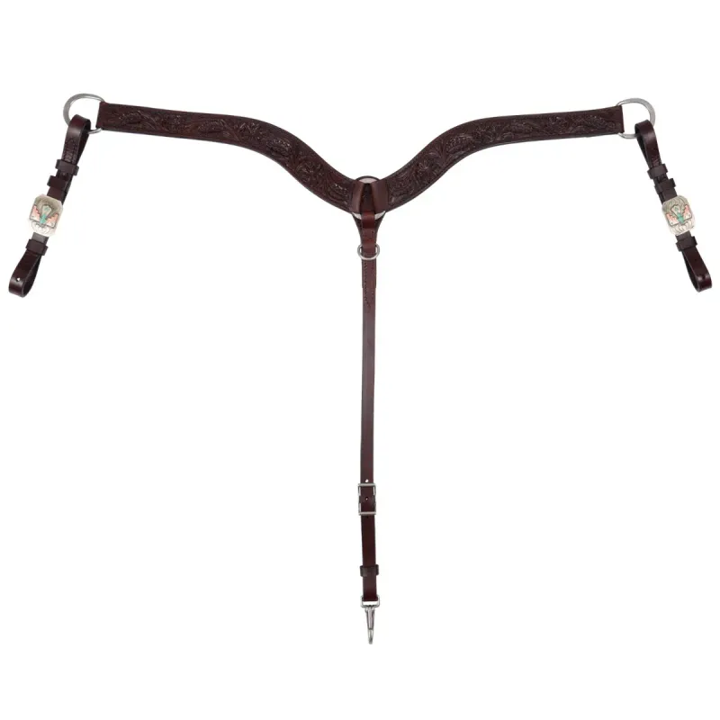 CIRCLE Y GREAT OAK BREAST COLLAR
