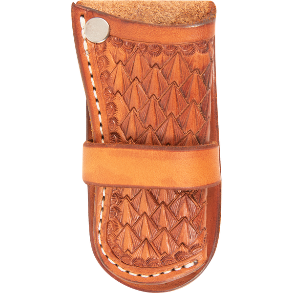 MARTIN SADDLERY HOLSTER KNIFE SHEATH WITH BASKET TOOLING