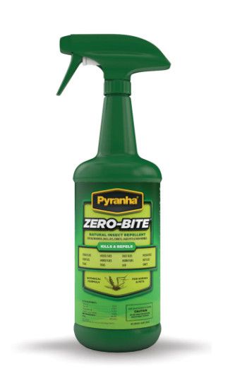 PYRANHA ZERO BITE NATURAL FLY SPRAY 32 OZ.
