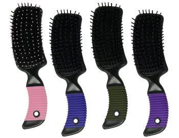 SHOWMAN MANE AND TAIL BRUSH (ASSORTED COLORS)