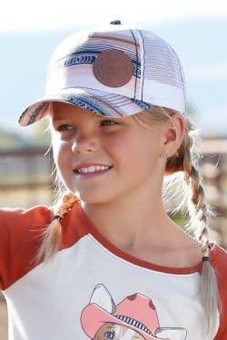 CCC0042021 CRUEL GIRLS YOUTH COWGIRL ADVENTURE CAP - PEACH