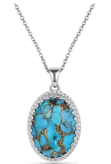MONTANA SILVERSMITHS WISDOM OF THE WEST TURQUOISE NECKLACE
