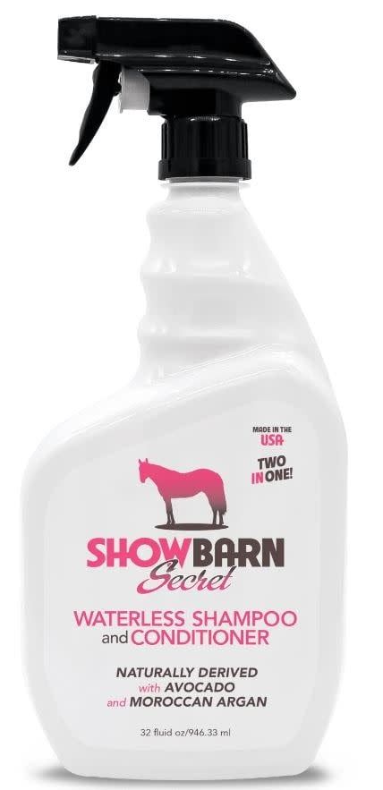 SHOWBARN SECRET WATERLESS 2IN1 SHAMPOO 32 OZ.