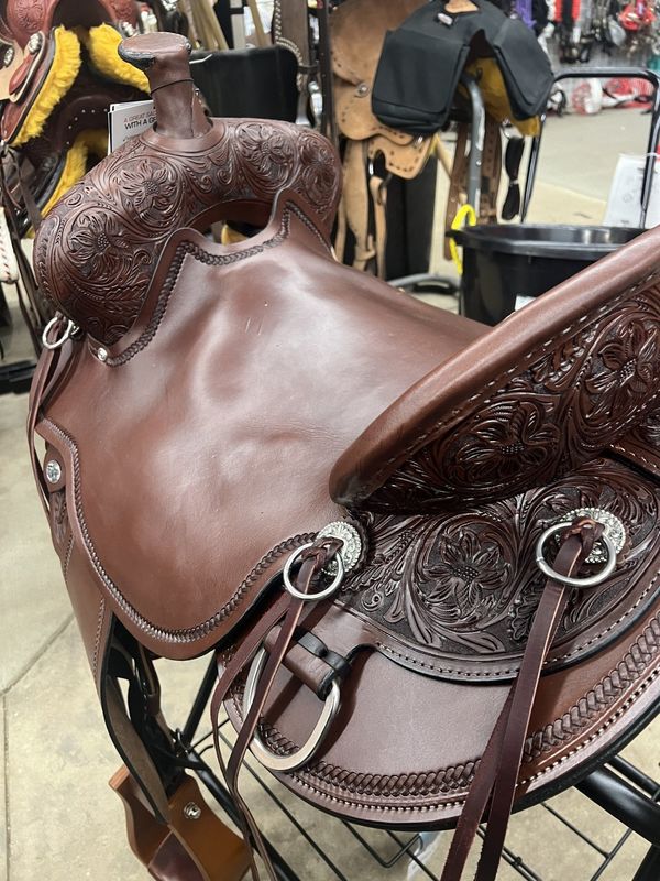 17" Circle Y Wrangler Flex 2 Trail Saddle