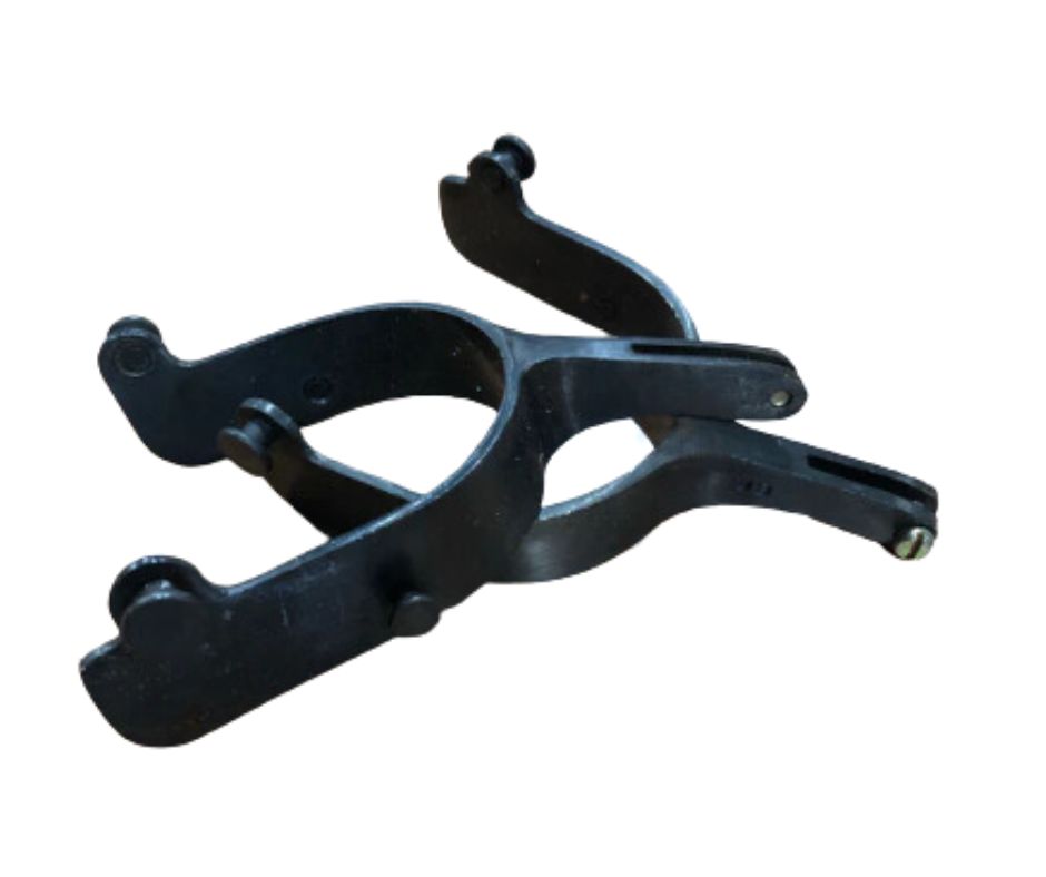 JERRY BEAGLEY ADULT BAREBACK DROP SHANK SPURS